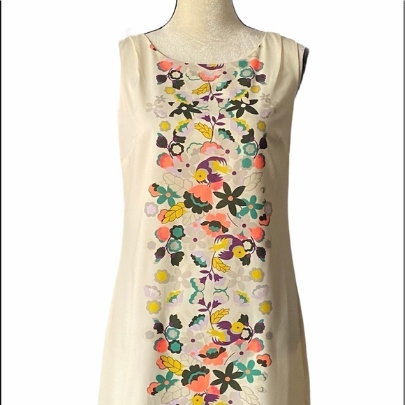 Merona Dresses & Skirts - COPY - MERONA-FLORAL FRONT SHEATH  DRESS-SIZE SMALL